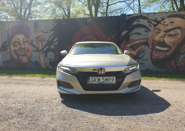 Honda Accord cena 74900 przebieg: 92000, rok produkcji 2018 z Kwidzyn małe 596